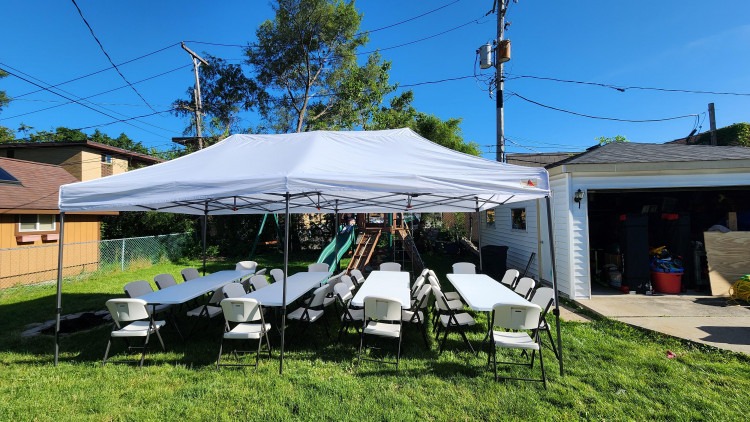 Tent Package 6ft tables